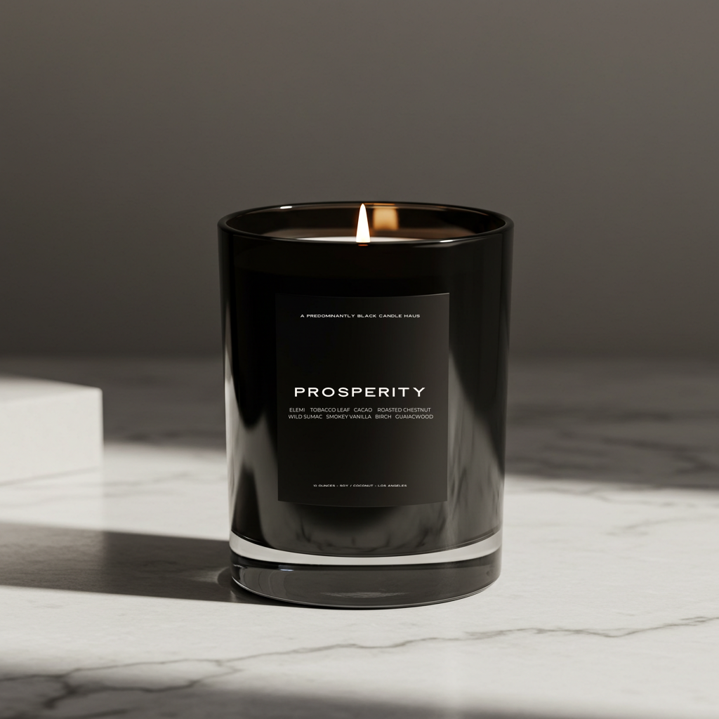 A PROSPERITY CANDLE